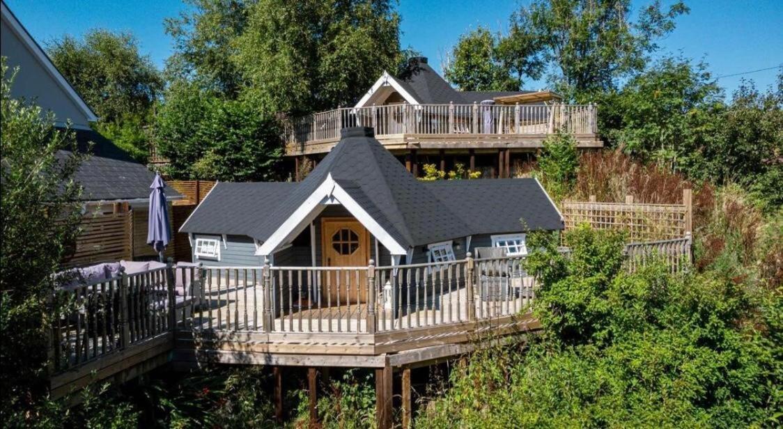 Вилла 1 - Ein Trysor Cudd - Outdoor Bathtub - Incredible Views Pont Sticill Экстерьер фото